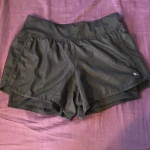 Workout Shorts with Compression shorts